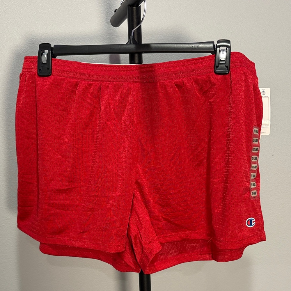 Champion Red Athletic Women's Shorts